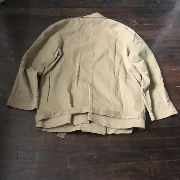 Current Elliott women’s the regiment jacket basil utilitarian relaxed L NWT